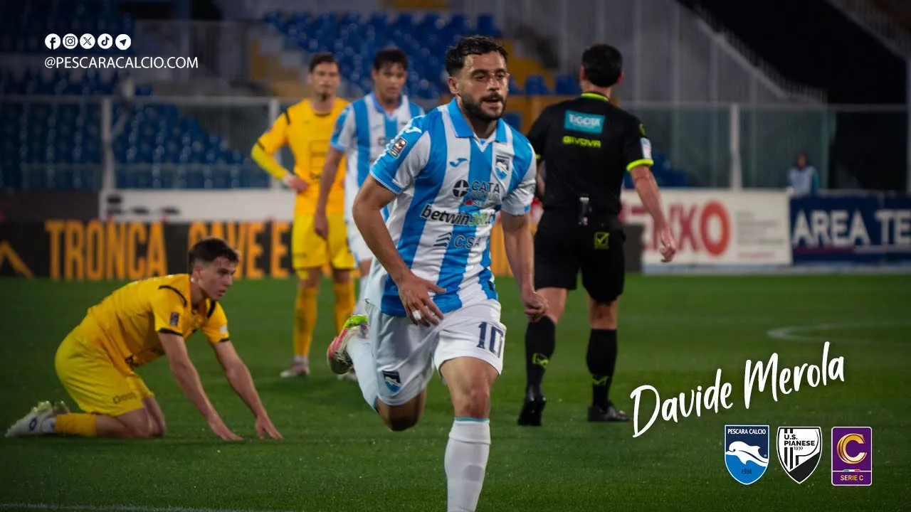 DAVIDE MEROLA AL TERMINE DI PESCARA - PIANESE