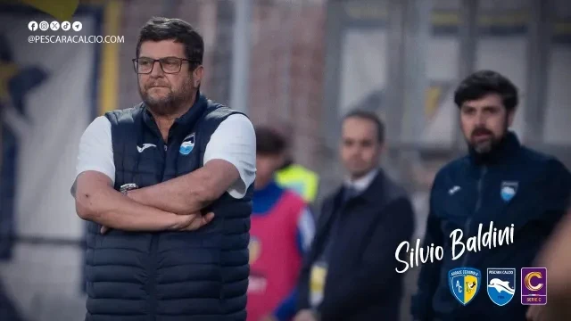 Silvio Baldini nel post partita semifinale play off A.Cerignola - Pescara