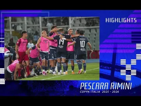 HIGHLIGHTS PESCARA - RIMINI PRELIMINARE COPPA ITALIA 2025