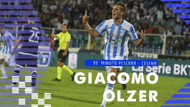 SALA STAMPA PESCARA - CESENA: GIACOMO OLZER