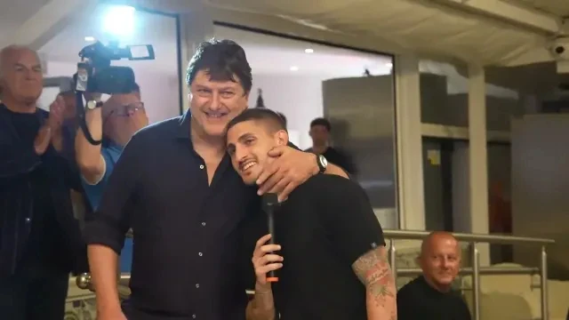 MARCO VERRATTI SALUTA I SOCI PESCARA CALCIO