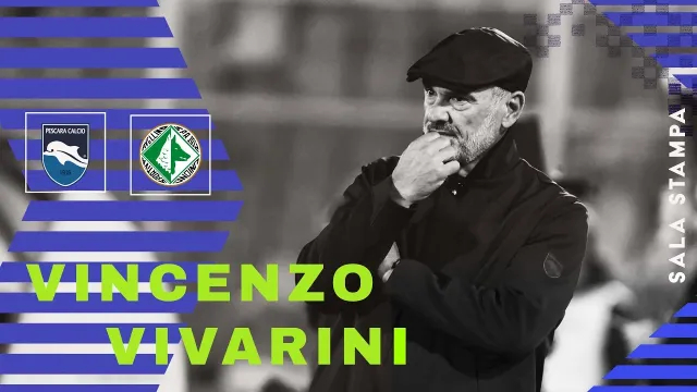 MISTER VINCENZO VIVARINI NEL POST PARTITA PESCARA - AVELLINO