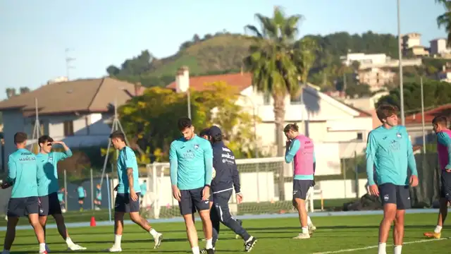 IMMAGINI PRIMO ALLENAMENTO BIANCAZZURRO MISTER GORGONE