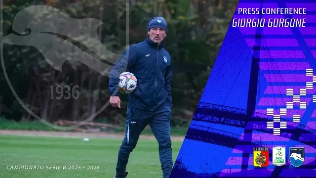 MISTER GIORGIO GORGONE VERSO LA SFIDA CATANZARO - PESCARA