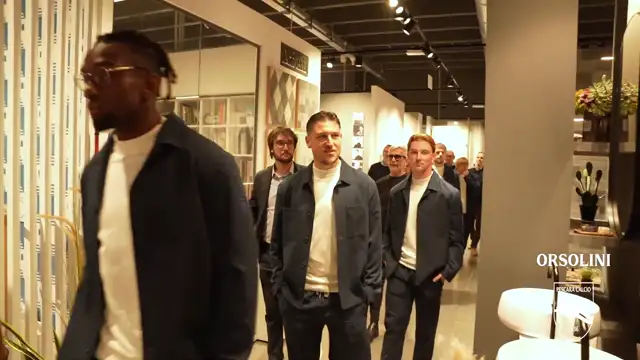 MEET AND GREET DEI BIANCAZZURRI PRESSO LO SHOWROOM ORSOLINI