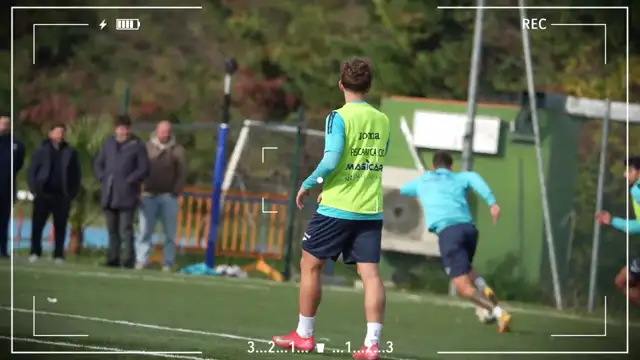 Allenamento del Pescara verso la sfida contro il Bari