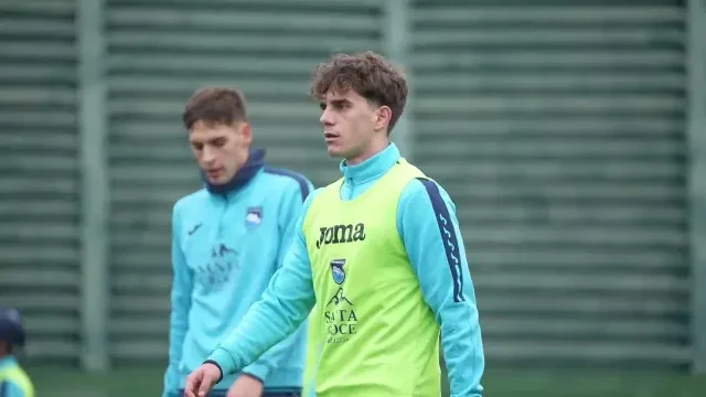 IMMAGINI LIVE ALLENAMENTO VERSO JUVESTABIA - PESCARA