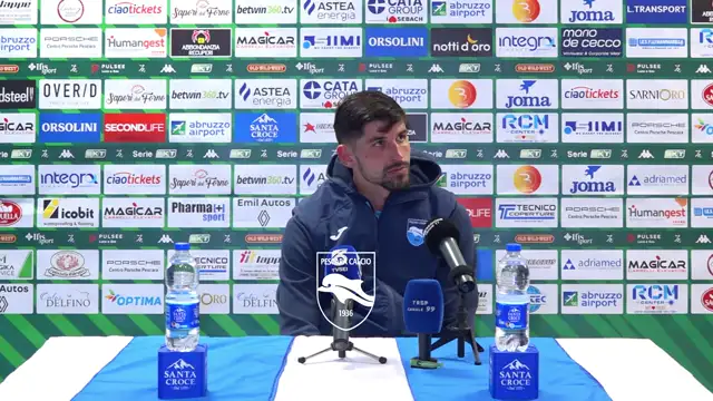 ⬜️🟦 POST MATCH ⬜️🟦 Riccardo Brosco nel post partita Pescara - Modena