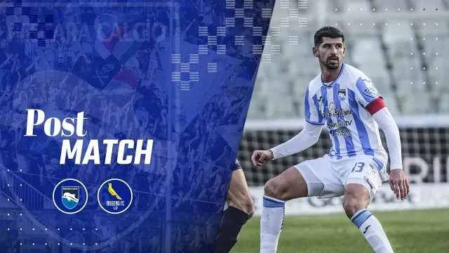 ⬜️🟦 POST MATCH ⬜️🟦 Riccardo Brosco nel post partita Pescara - Modena