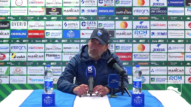 ⬜️🟦 POST MATCH ⬜️🟦 Mister Giorgio Gorgone nel post partita Pescara - Modena