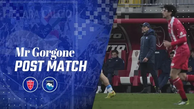 ⬜️🟦 90° MINUTO ⬜️🟦 MISTER GORGONE NEL POST PARTITA MONZA - PESCARA