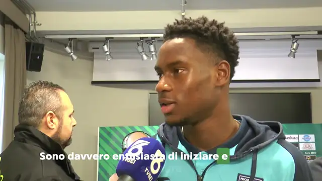 PRIMA INTERVISTA IN BIANCAZZURRO PER FANNI DABO MOUHAMED LAMINE