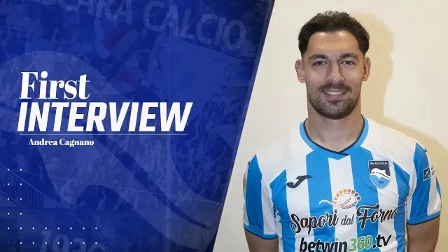 PRIMA INTERVISTA IN BIANCAZZURRO PER ANDREA CAGNANO