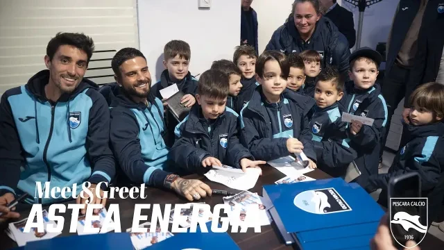 MEET & GREET ASTEA ENERGIA CON LORENZO INSIGNE E GASTON BRUGMAN