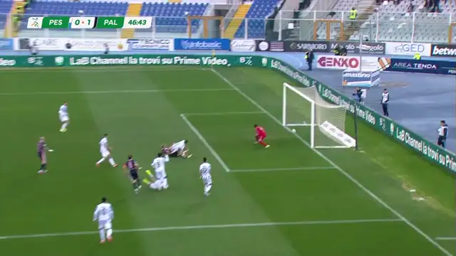 LE IMMAGINI SALIENTI DI PESCARA - PALERMO