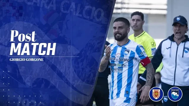 POST PARTITA REGGIANA PESCARA MISTER GORGONE