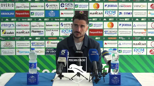 ⬜️🟦 SALA STAMPA ⬜️🟦 Gennaro Acampora PESCARA - JUVESTABIA
