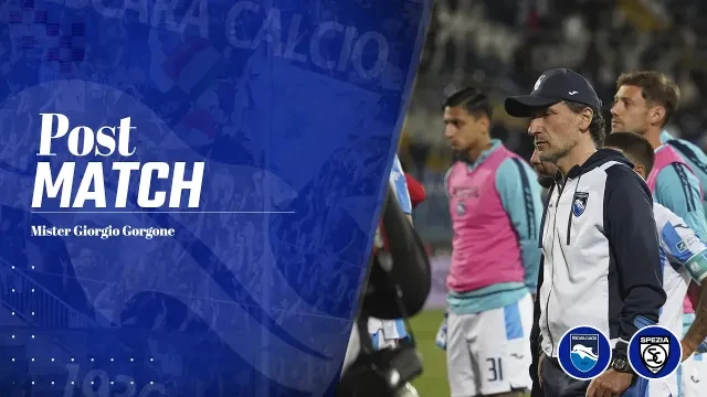 MISTER GORGONE POST PARTITA PESCARA - SPEZIA