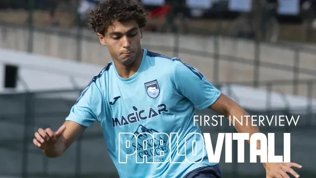 PRIMA INTERVISTA IN BIANCAZZURRO PER PABLO VITALI
