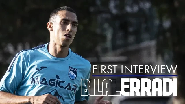 Prima intervista in Biancazzurro per Bilal Erradi