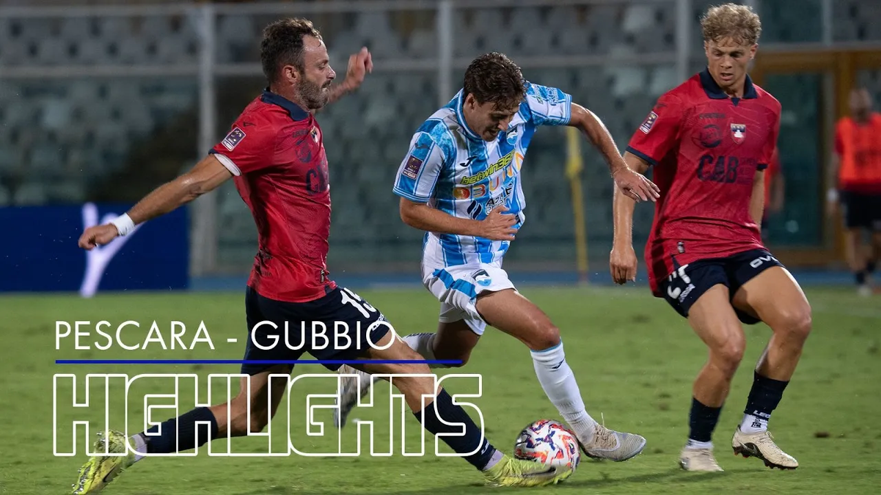 PESCARA - GUBBIO 1-1| Gli Highlights | 5ª giornata di Serie C Sky Wifi 2026/2027