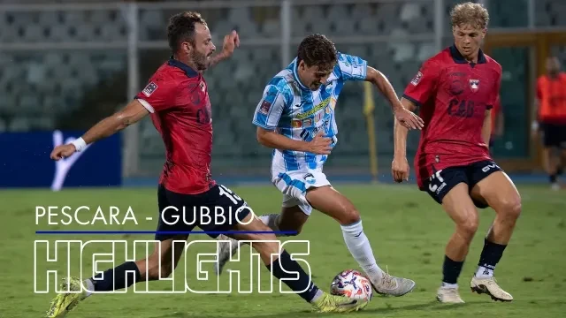 PESCARA - GUBBIO 1-1| Gli Highlights | 5ª giornata di Serie C Sky Wifi 2026/2027